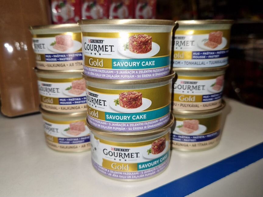 Корм для кошек Purina Gourmet Gold лак