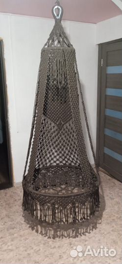 Садовые качели подвесные