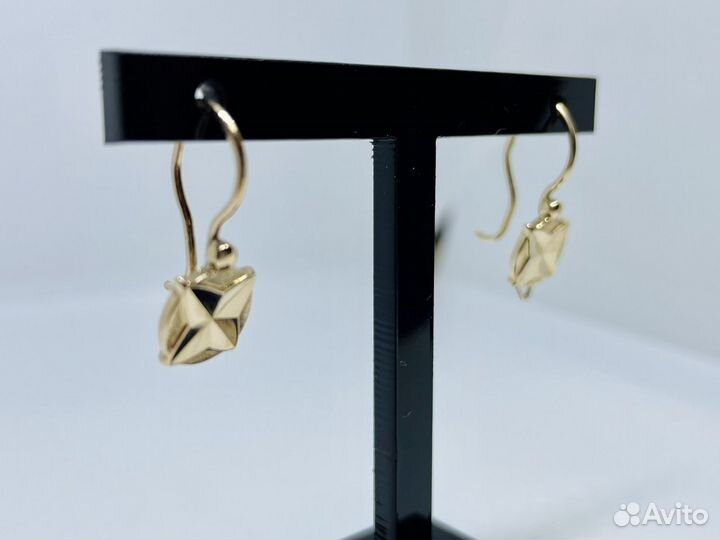Золотые серьги СССР