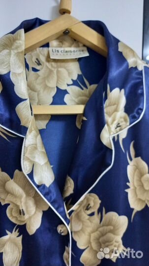 Халат женский новый из чистого шёлка