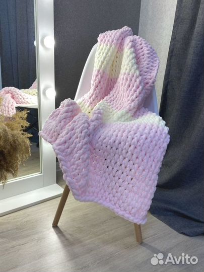 Плед детский плюшевый