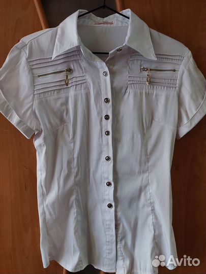 Школьные блузки на девочку 12-13-14 лет ,юбка