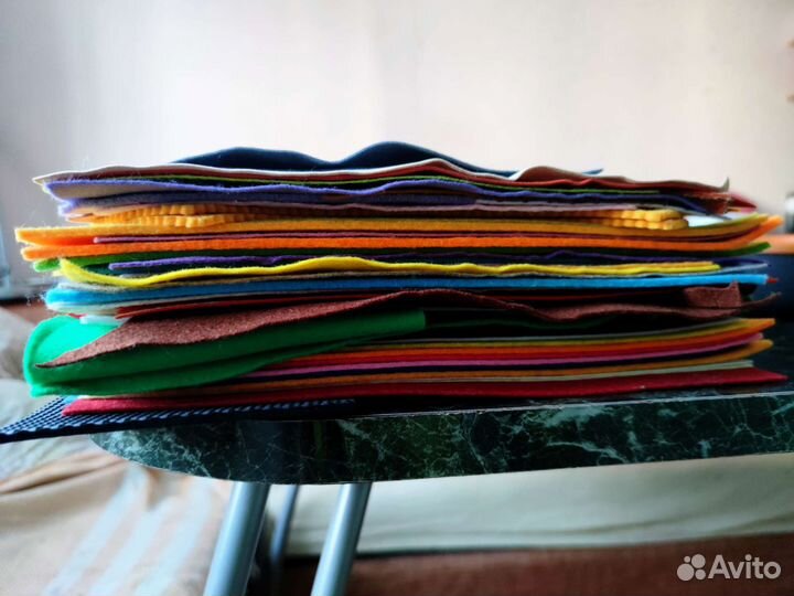 Фетр, замша и резина для изготовления игрушек