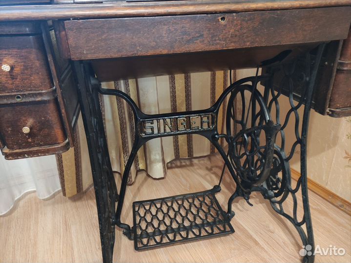 Швейная машинка зингер, Zinger 1914 чугун