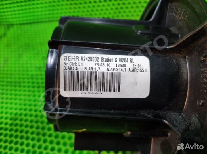 Моторчик отопителя Mercedes-Benz C W204