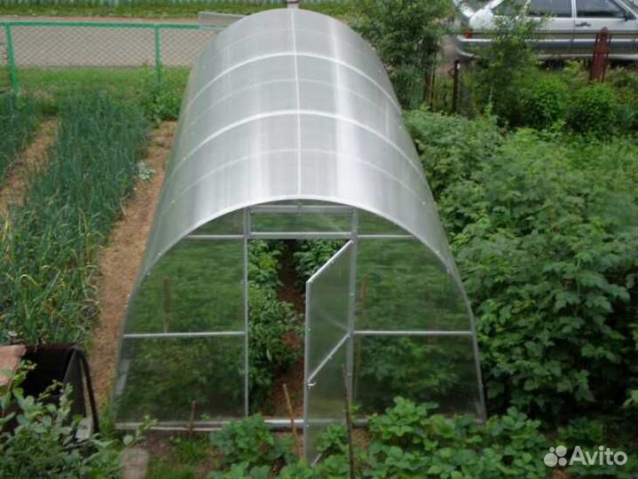 Теплица 6м. (Доставка Бесплатно) из поликарбоната