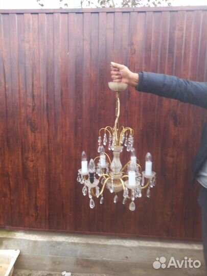 Хрустальная люстра СССР