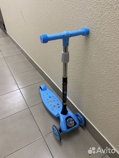 Самокат детский трехколесный бу