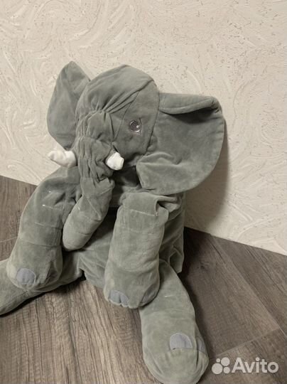 Слон подушка мягкая игрушка