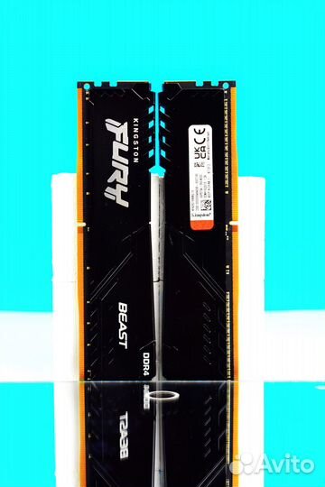 HyperX Fury DDR4 2666 мгц 16 гб