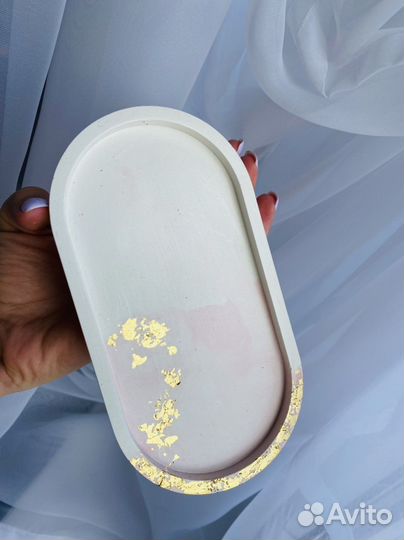 Подставка из гипса, подарок, декор