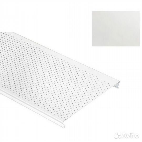 S-150 Стандарт 3306 белый матовый с перфорацией 4