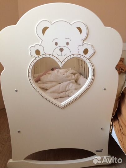 Erbesi Cucciolo кроватка,комод,матрас,ванночка