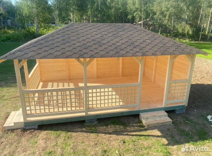 Дачные беседки