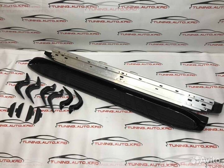 Подножки пороги Toyota Land Cruiser Prado 120 J836