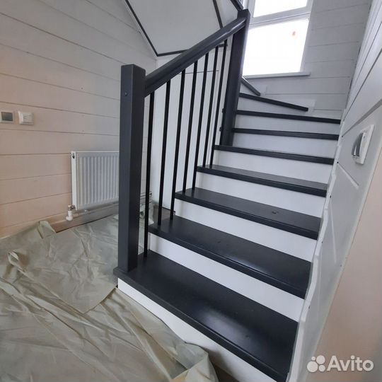 Отделка лестниц / Обшивка лестниц