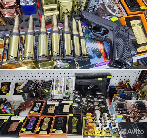 Зажигалки новые Газовые Импульсные Бензиновые