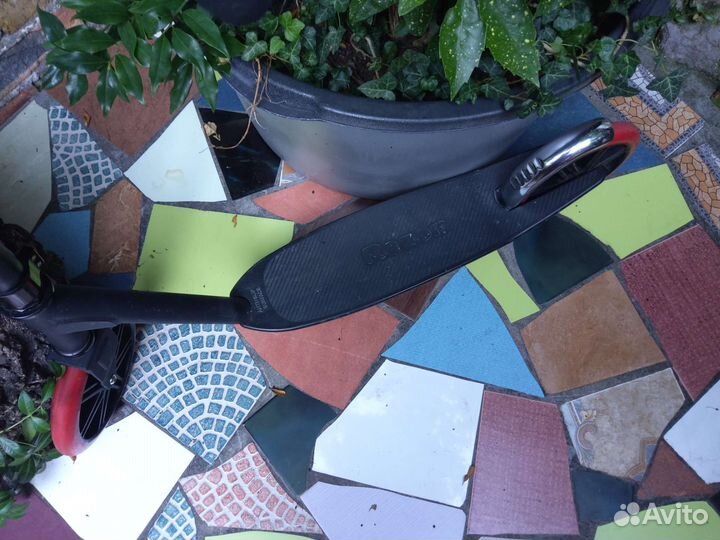 Самокат взрослый с большими колесами