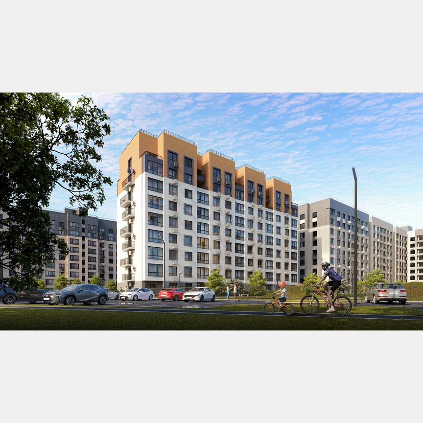 1-к. квартира, 39,3 м², 4/9 эт.