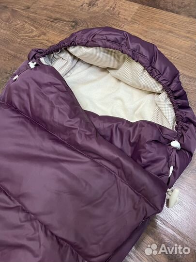 Зимний конверт в коляску stokke