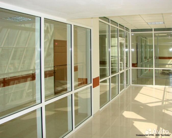 Алюминиевое фасадное остекление частных домов