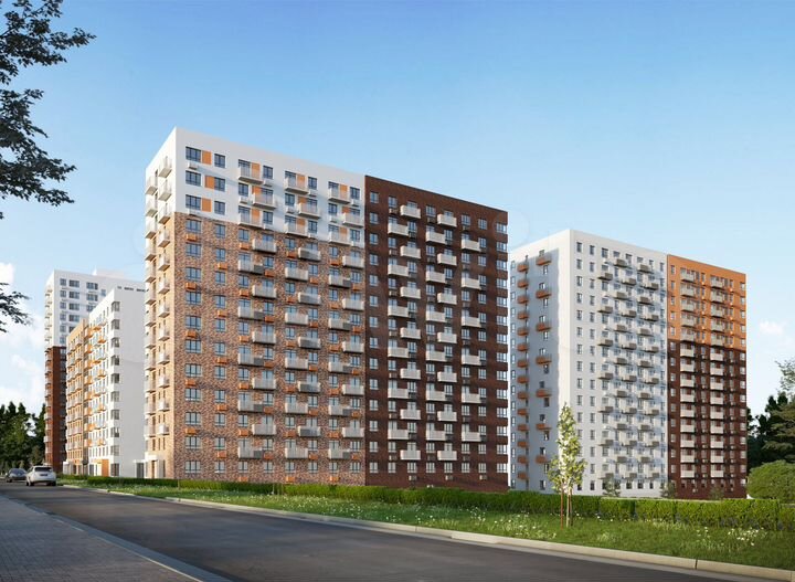 2-к. квартира, 57 м², 4/17 эт.
