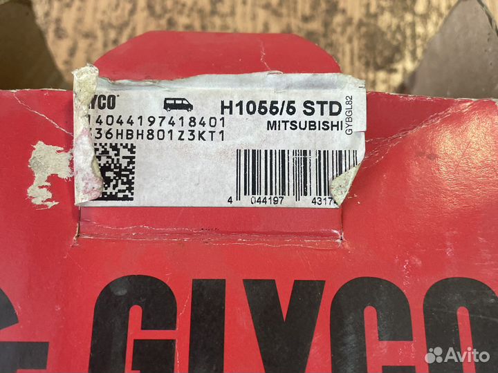 Вкладыши комплект Mitsubishi Hyundai diesel