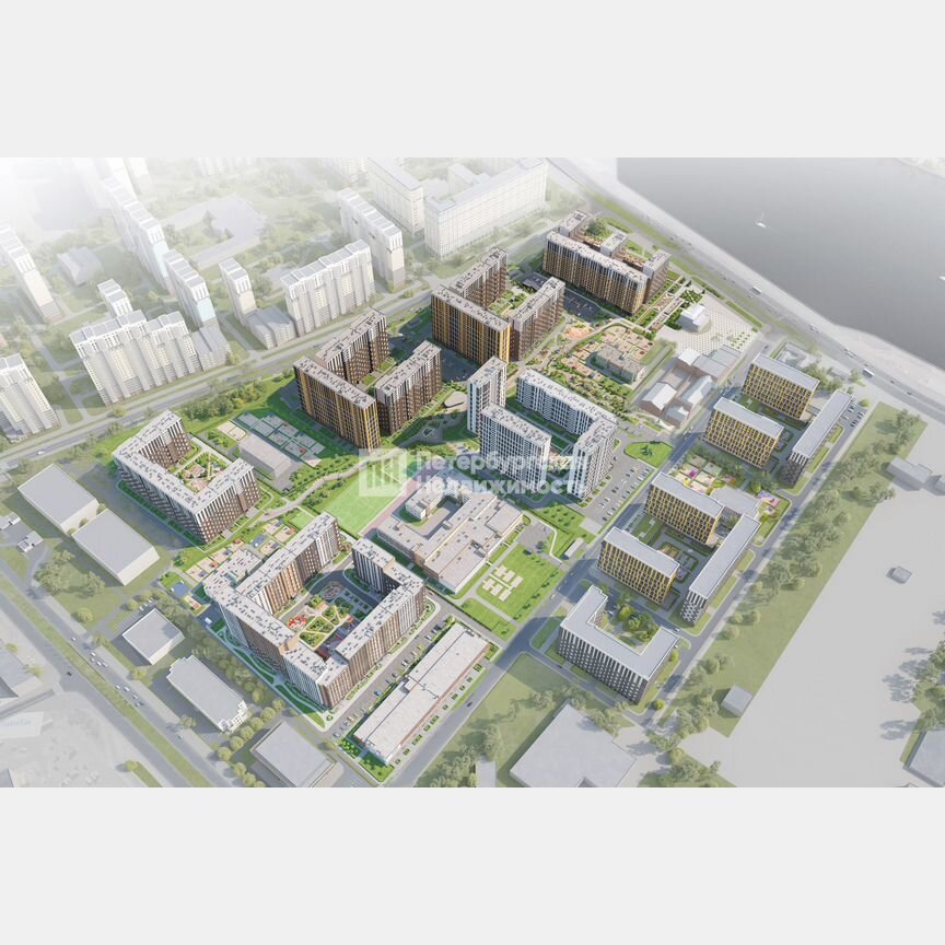 1-к. квартира, 32,5 м², 5/21 эт.