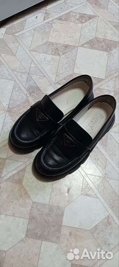 Лоферы школьная обувь