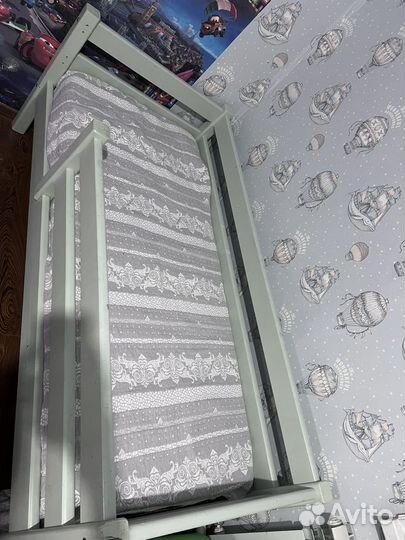 Детская кровать с бортиком бу