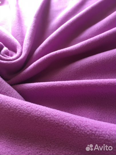 Ткань для шитья флис розовый 4 метра