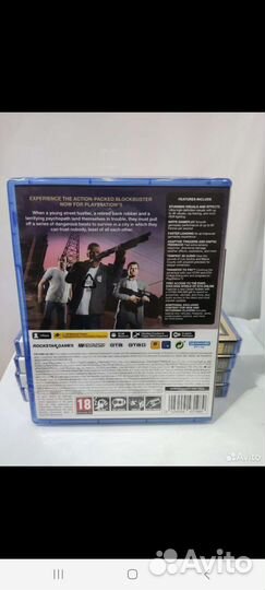 Игра PS 5 Grand Theft Auto GTA 5. Диск. Новый