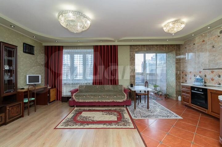 2-к. квартира, 57,3 м², 6/11 эт.