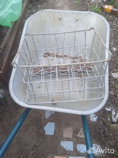 Ящик под молочные бутылки СССР