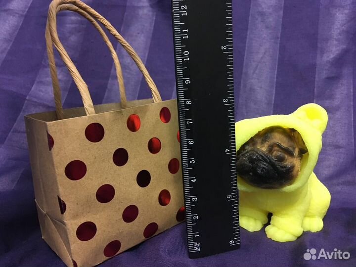 Мыло Мопс / сувенир/ Новый год