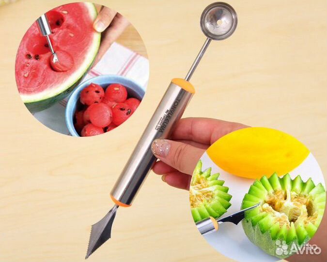 Нож для карвинга - ложка нуазетка