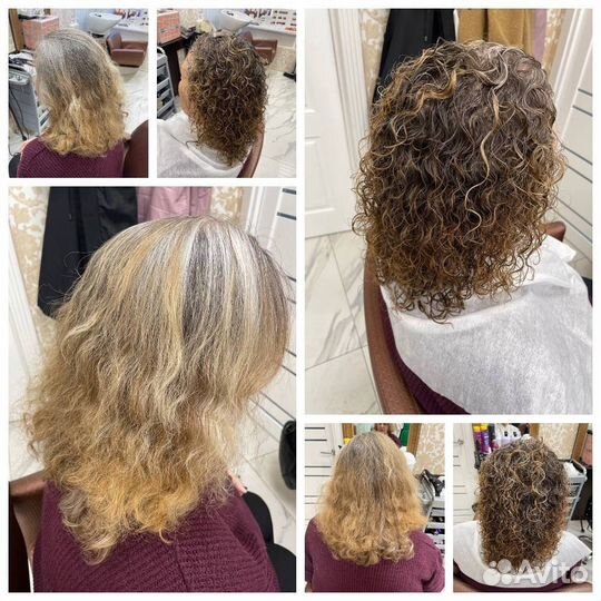 Окрашивание волос