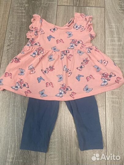 Детская одежда для девочек 74 80 Zara, next