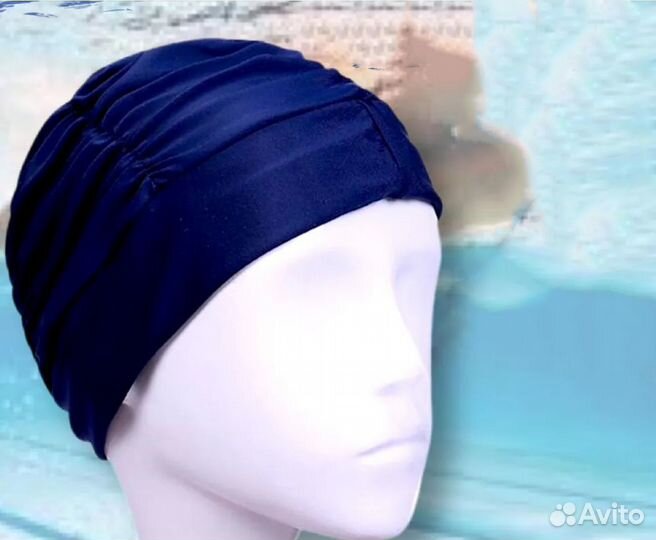 Шапочка для плавания с драпировкой