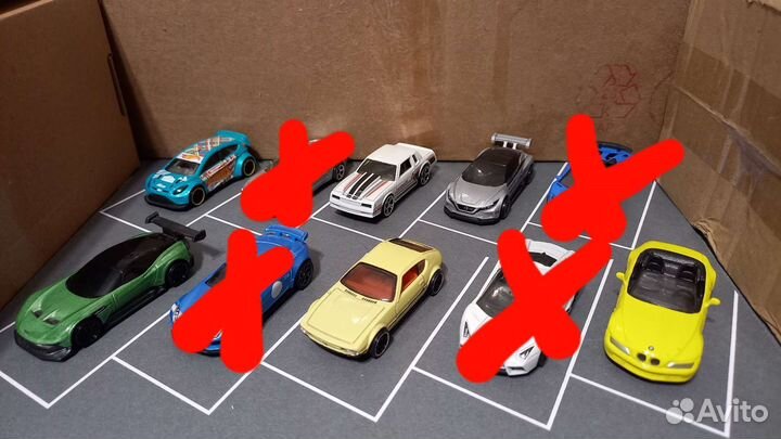 Hot Wheels, Matchbox по 100