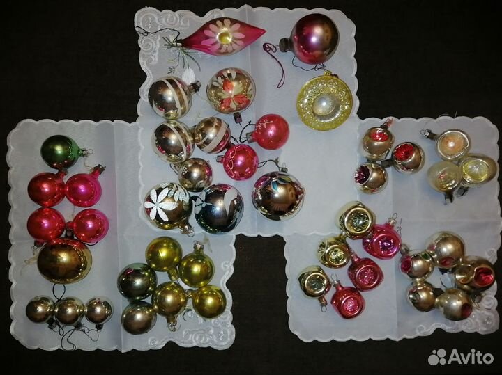 Елочные игрушки СССР