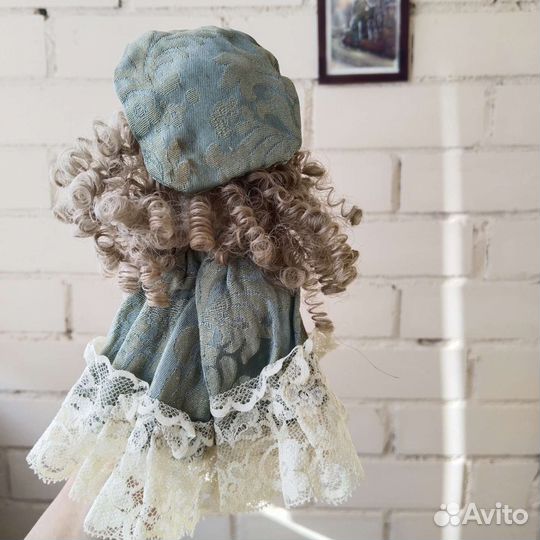 Кукла фарфоровая коллекционная capodimonte