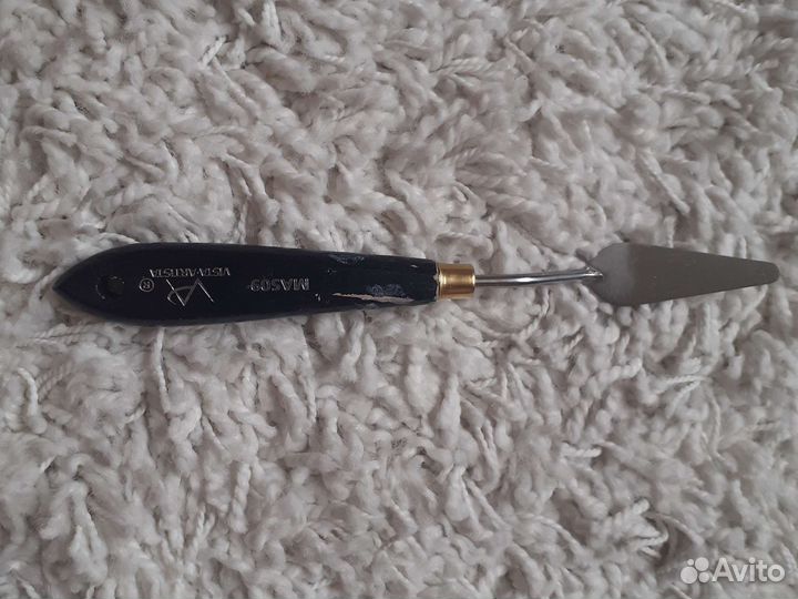 Мастихин худ. vista-artista MAS09 с черной ручкой