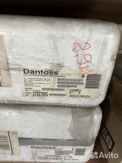 Преобразователь частоты Danfoss VLT