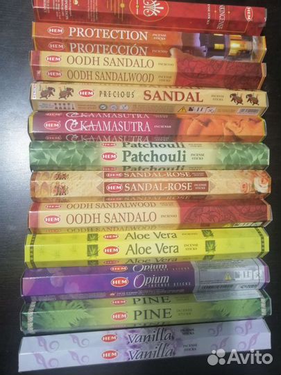 Аромапалочки в ассортименте