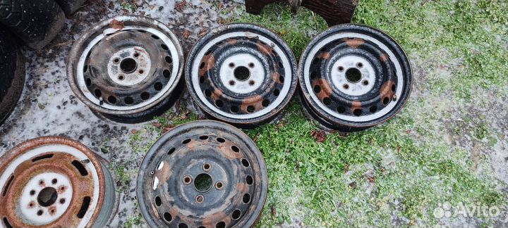 Диски r14 штамповка 4 100