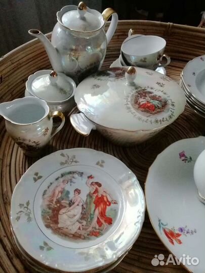 Посуда Мейсен, Богемия, И. Е. Кузнецов