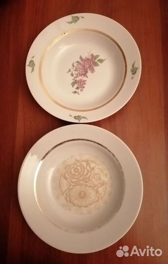 Рюмки и тарелки СССР