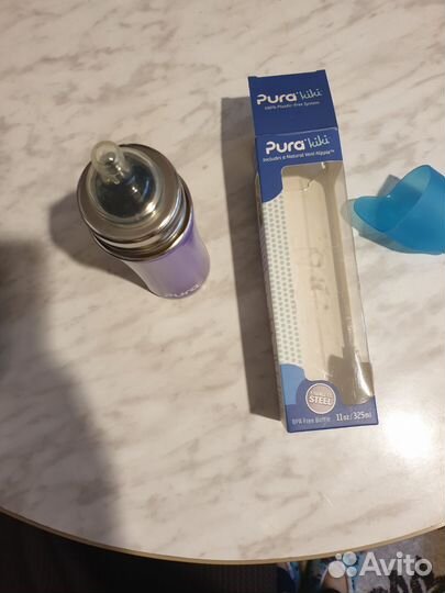 Бутылочка стальная для детей 3+ новая в упаковке