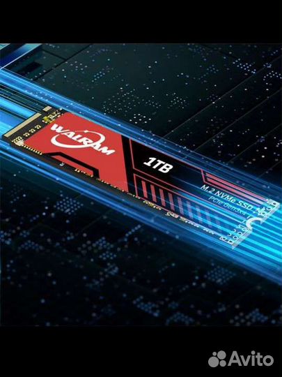 Новые SSD m2 nvme Walram 128gb/256gb/512gb/1tb